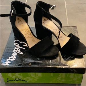 Sam Edelman suede heeled sandals